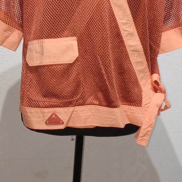 Jordan cropped Mesh wrap top - Picture 11 of 15